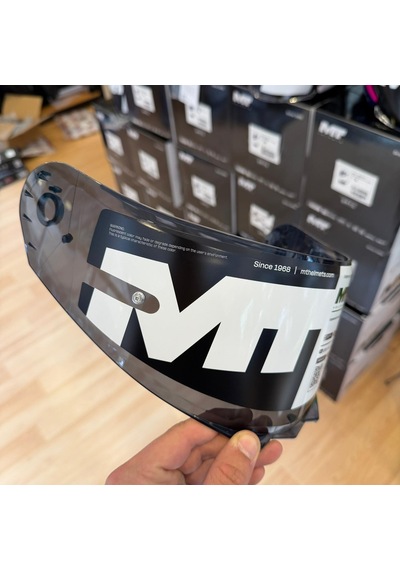Mt Helmets Siyah Vizör 935 Genesıs