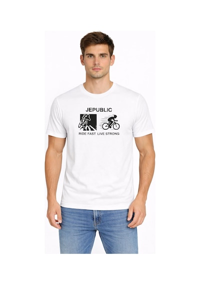 Jepublic Erkek Tişört-j261606 Beyaz