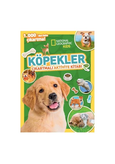 National Geographic Kids Köpekler Çıkartmalı Faaliyet Kitabı Sku: Zeusstk0b332c02fc