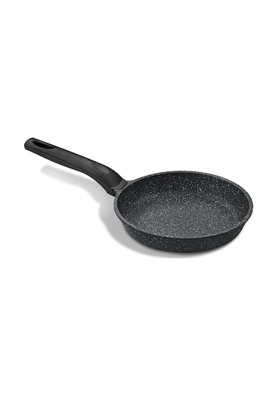 Nehir Siyah 2 Parça Alüminyum Döküm Granit 20-24 cm Tava Takımı