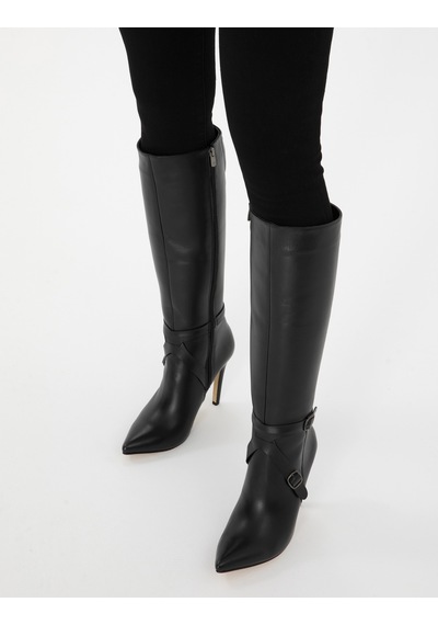 Pierre Cardin Siyah Topuklu Çizme 50315591-vr046