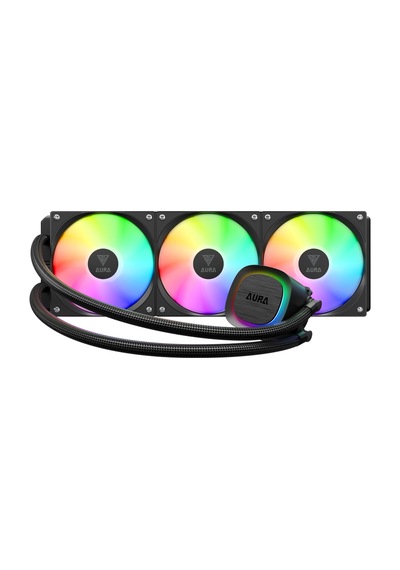 Gamdıas Aura Gl360 V2, 360mm, Rgb, 3 Fanlı, Cpu Sıvı Soğutma Tek Renk