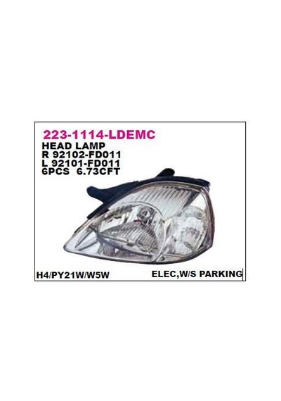 Depo-223-1114l-ldemc - On Far Sol- Motorlu - Kıa: Rıo 2003