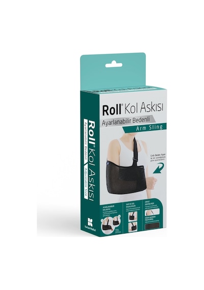 Roll Kol Askısı Hava Alan File Kumaş Ayarlanabilir Bedenli