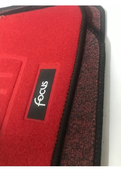 Focus 4 Halı Paspas Kırmızı Birebir Kesim Focus 4 Halı Paspas