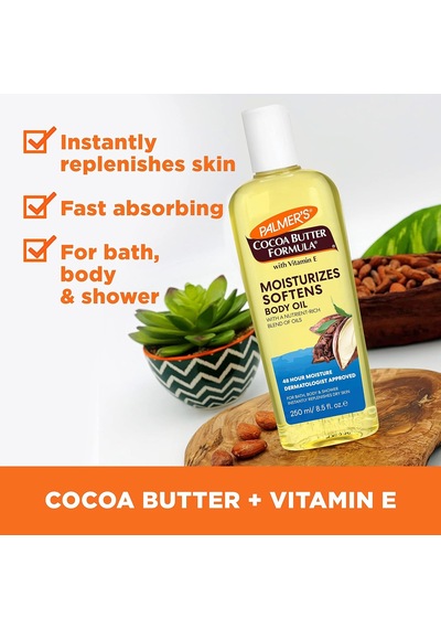 Tr 's Nemlendirici Vücut Bakım Yağı - Cocoa Butter Formula Moisturising Body Oil 250 Ml