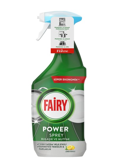 Fairy Power Spray 800 Ml 2 Adet Diğer
