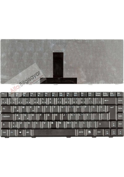 Alfabilgisayar Asus Uyumlu 0Kn0-641Tu01, 0Kn0-641Us01, 0Kn0-6B1Tu01 Kavye , Tuştakımı Q