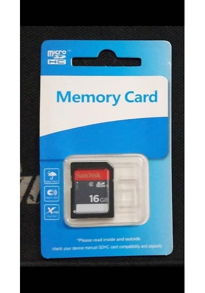 16 Gb Sd Kart 16 Gb Secure Digital Sdhc Hafıza Kartı