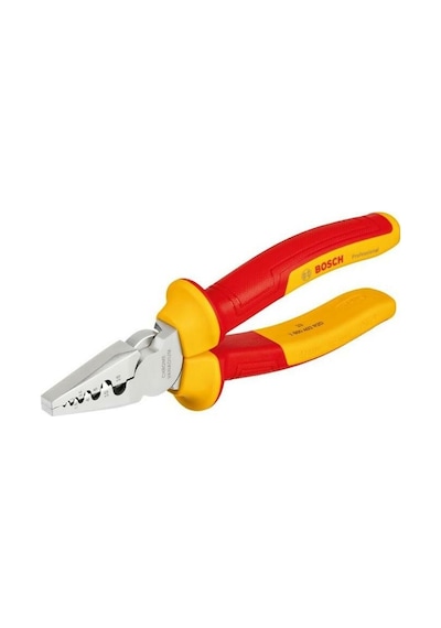 Bosch Professional VDE Kıvırma Sıkma Pensesi  180mm - 1600A02NE6