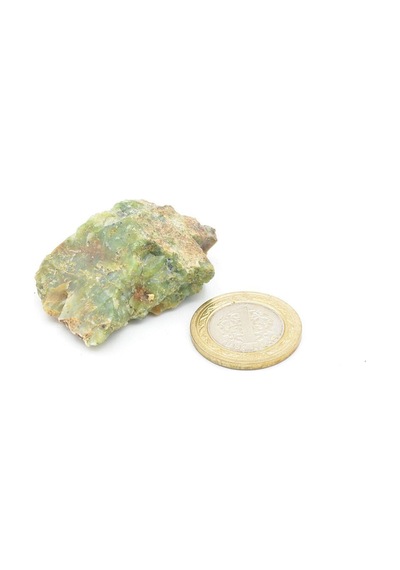 Hakiki Doğal Yeşil Opal Taşı Kaya Parçası 24 Gram 1 Adet