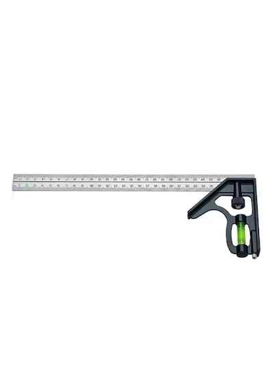 Benan Tools Su Terazili Ayarlı Gönye 300 Mm.