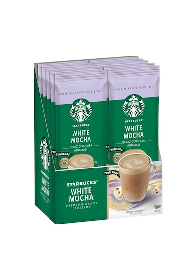 Starbucks White Mocha Premium Kahve Karışımı 10 x 24 G