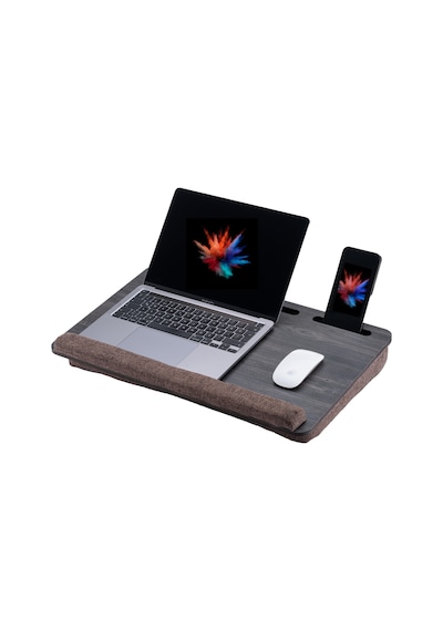 Minderli Laptop Sehpası 17.3" Antrasit