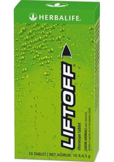 Herbalife Liftoff Limon Aromalı
