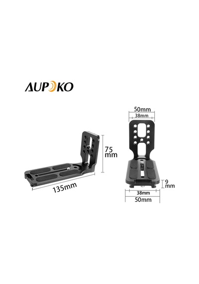 L Açılı Hızlı Değiştirme Plakası 1/4 İnç Tripod Plakası, Arca Swiss İle Uyumlu Belirtilmemiş