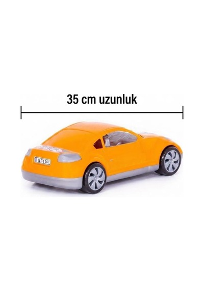 TıfılToys Spor Yarış Arabası 35 Cm Nissan 350z Tasarımlı Turuncu Eğlenceli Oyuncak Yarış Arabası