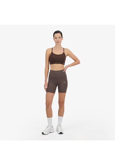New Balance Essential Yoga Bra Kadın Kahverengi Bra Wb51039