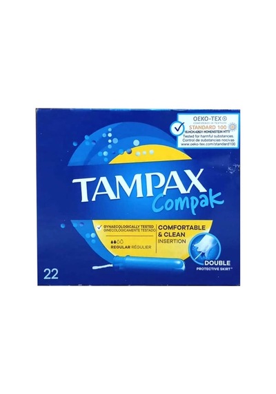 Tampax Compak Normal Tampon 22'li 8'li Paket
