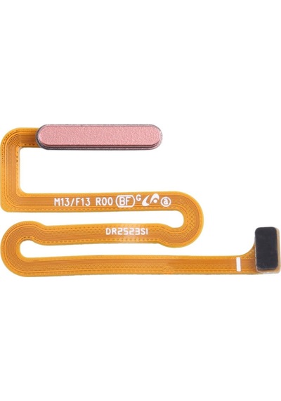 Samsung Galaxy Uyumlu M13 Parmak İzi Okuyucu Flex Sm-m135f Pembe