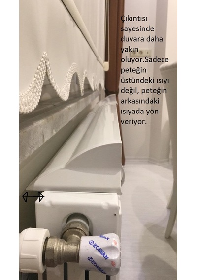 5 Adet Isıyay Petek Üstü Isı Yönlendirici 75-140 CM Isıfan