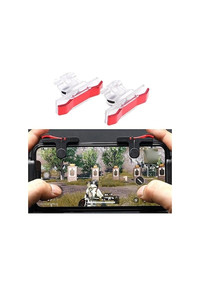 Mobil Oyuncu Tetik Tuşu Pubg Tetik Düğmesi Telefonlar İçin Tetik Ateşleyici Oyun Aparatı