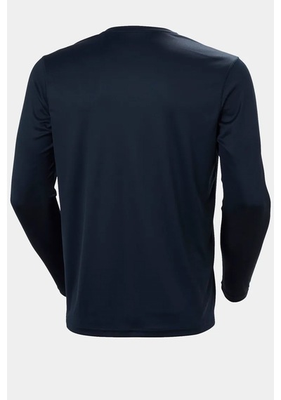 Helly Hansen Hh Tech Crew Ls 2.0 Uv Üst Hha.49582 597 Lacivert