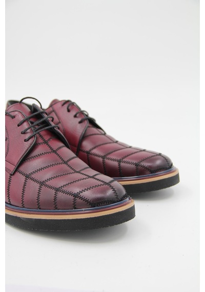 Cabani 225 Erkek Klasik Ayakkabı - Bordo-bordo