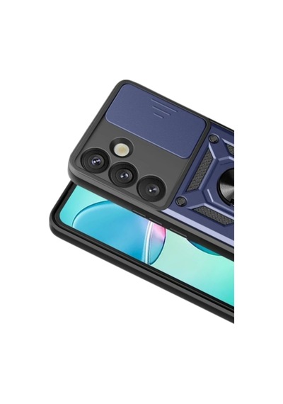 Galaxy  Uyumlu  S26 Plus Pars Lens Yüzüklü Silikon - Lacivert