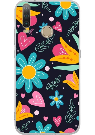 General Mobile Gm 10 İle Uyumlu Retro Color 1 Kamera Korumalı Şeffaf Kılıf Şeffaf