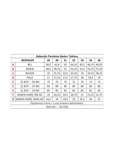 Balins Erkek 5 Cep Gabardin Pantolon Gri