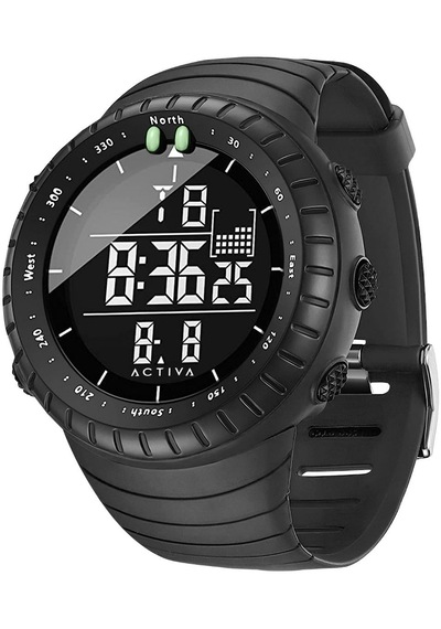 Invicta X Activa Odyssey Dijital Erkek Kol Saati - 53 Mm - Siyah