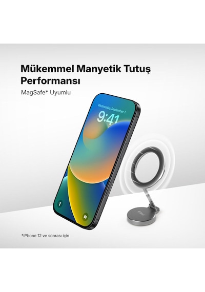 Ttec Easydash Pro M Magsafe Uyumlu Masaüstü Telefon Tutucu 2tt41 -
