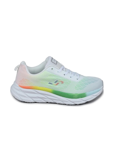 JUMP 28052 ZENNE A-WHITE/YELLOW/MINT SPOR AYAKKABI Beyaz
