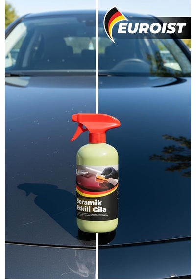 Seramik Etkili Hızlı Cila Parlaklık Ve Koruma Sunan Seramik Bazlı Hızlı Cila, Su İtici 500 Ml