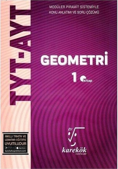 TYT  -  YKS Geometri 1.Kitap -  Karekök Eğitim Yayın