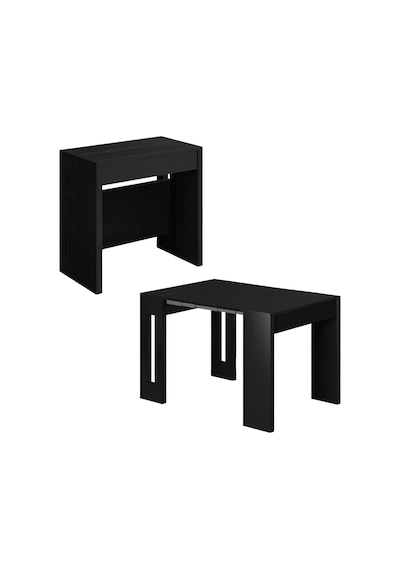 İnarch Dizayn Nivo Modüler Açılır Yemek Masası Modern Dresuar & Çok Amaçlı Masa,kapalı 44 Cm - Açık 116 Cm Siyah İnarch Dizayn Nivo Modüler Açılır Yemek Masası Modern Dresuar & Çok Amaçlı Masa,kapalı 44 Cm - Açık 116 Cm Siyah