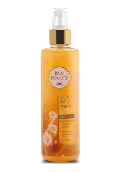 Bee Beauty Gold Işıltılı Vücut Spreyi 250 ML
