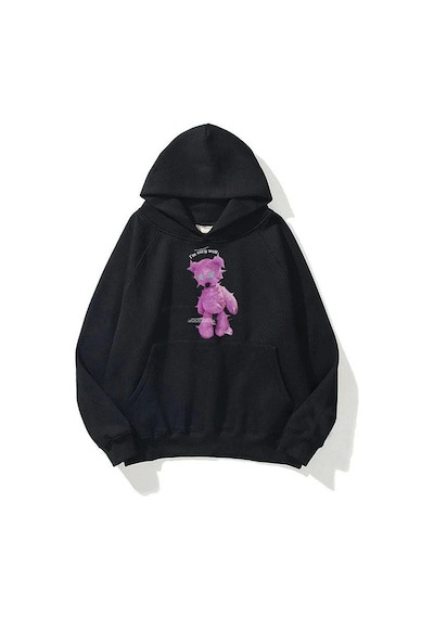 Tarzsokak İm Very Vell Unisex Sweatshirt Hoodie Siyah
