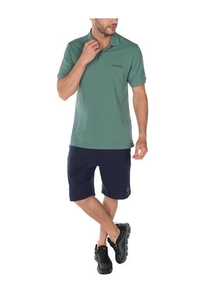 Columbia Cascade Range Solid Polo ii Erkek Tişört Yeşil