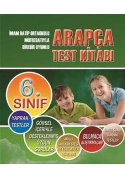 6. Sınıf Arapça Test Kitabı Imam Hatip Lisesi Müfredatıyla Bireb