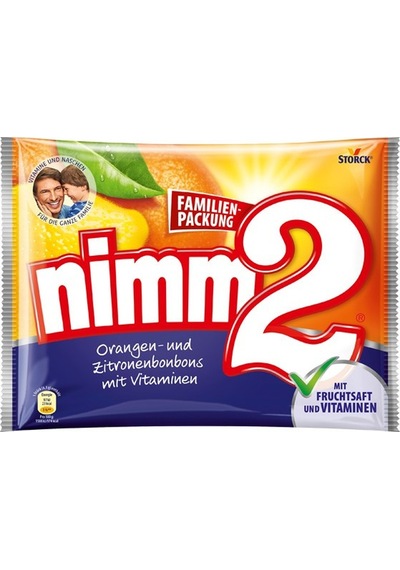 Nimm2 Familien Packung Orangen Şekerleme 429 G