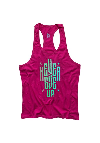 Bluu Ngup-W Fitness Gym Tank Top Sporcu Atleti (532942417) Fuşya
