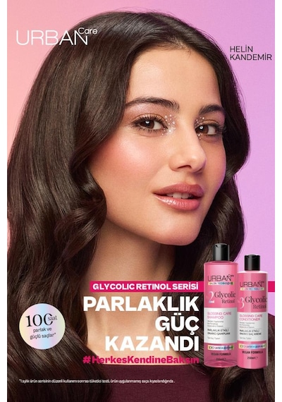 Urban Care Glycolic Retinol Parlaklık Etkili Onarıcı Saç Bakım Şampuanı-350ml-gloss