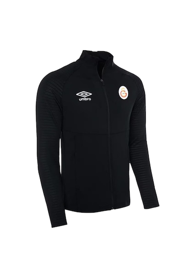 Galatasaray Lisanslı Tam Fermuarlı Siyah Sweat Siyah