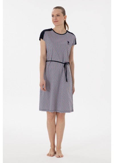 U.S. Polo Assn. Kadın Lacivert Gecelik 50312838-VR033