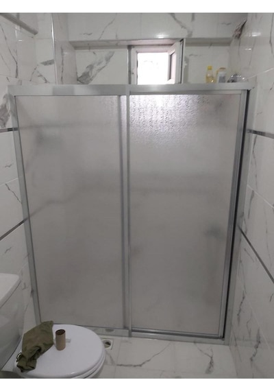 Nokta Duşakabin 125 Cm Teknesiz Mika Duşakabin Nd412 Şeffaf