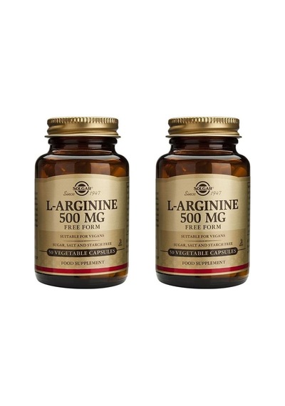 Solgar L-Arginine 500 MG 50 Kapsül 2 Adet