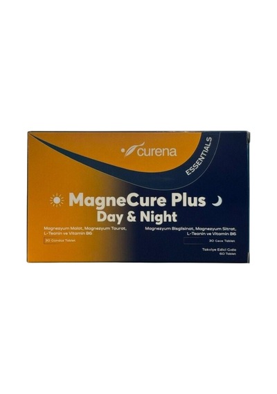 Curena Magne Cure Plus Day Night Magnezyum 60 Tablet