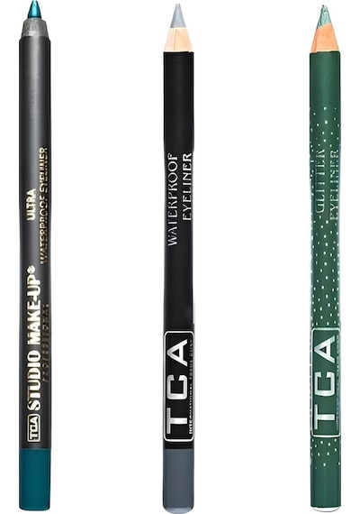 Tca Studio Make-Up Ultra Waterproof Eyeliner Göz Kalemi 3'lü G02 - 804 - 1027